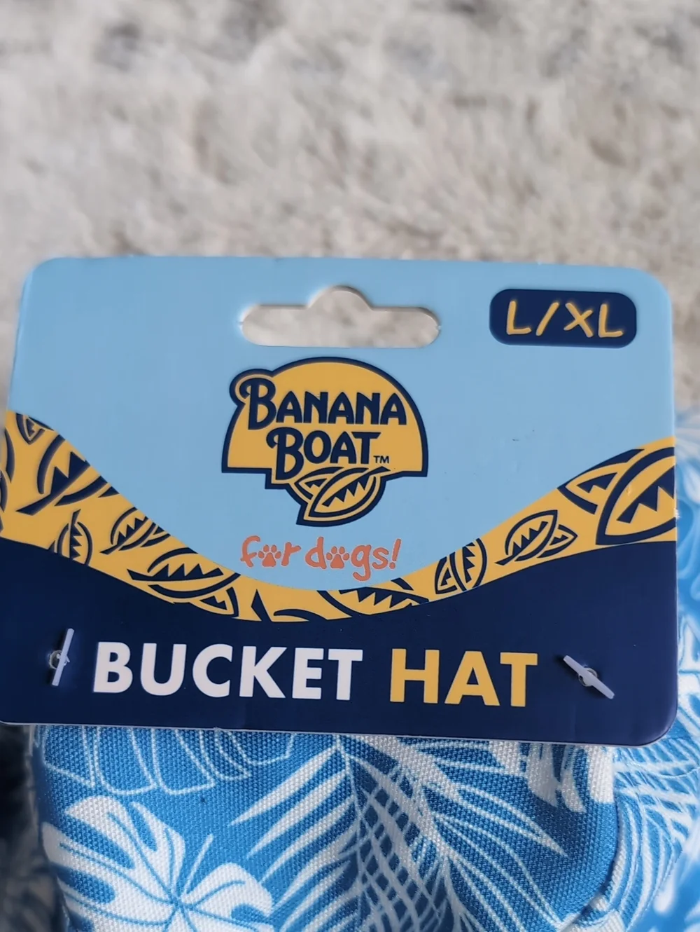 Banana Boat Tropical Dog Bucket Hat